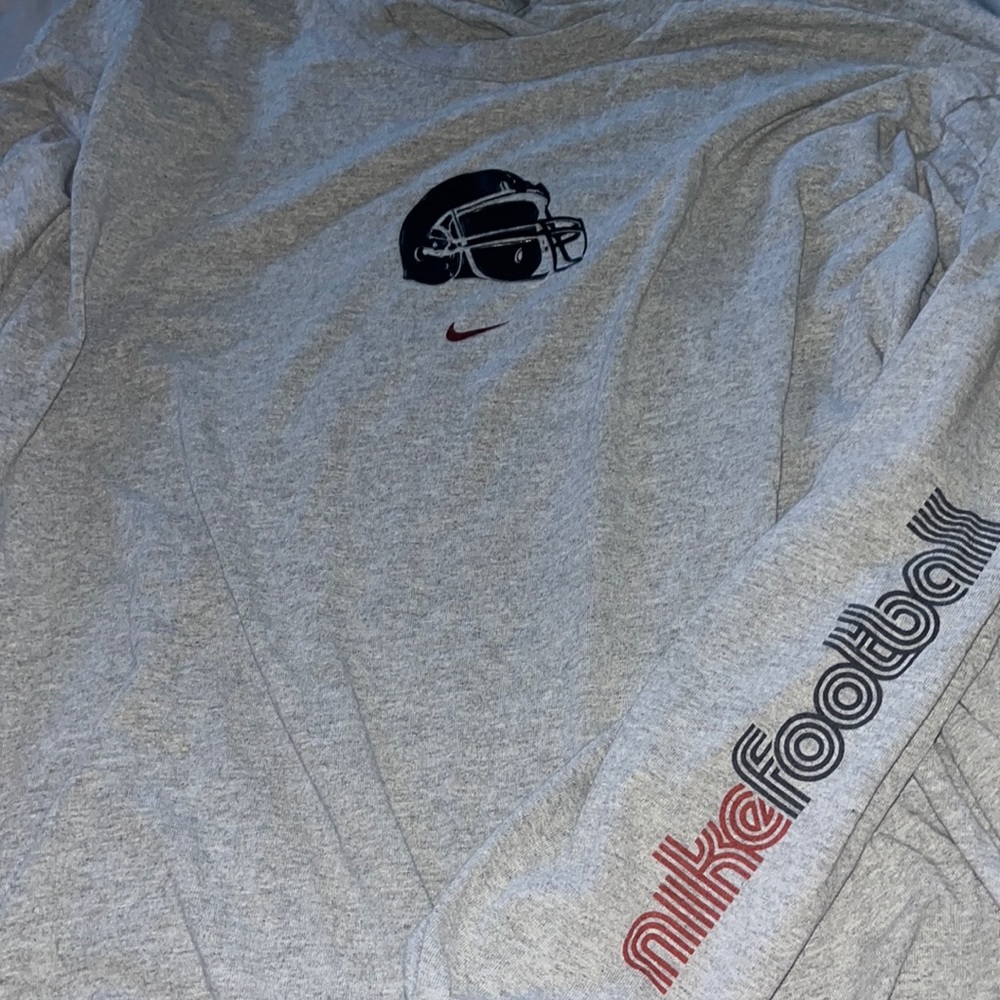 Grey Nike Football Shirt
